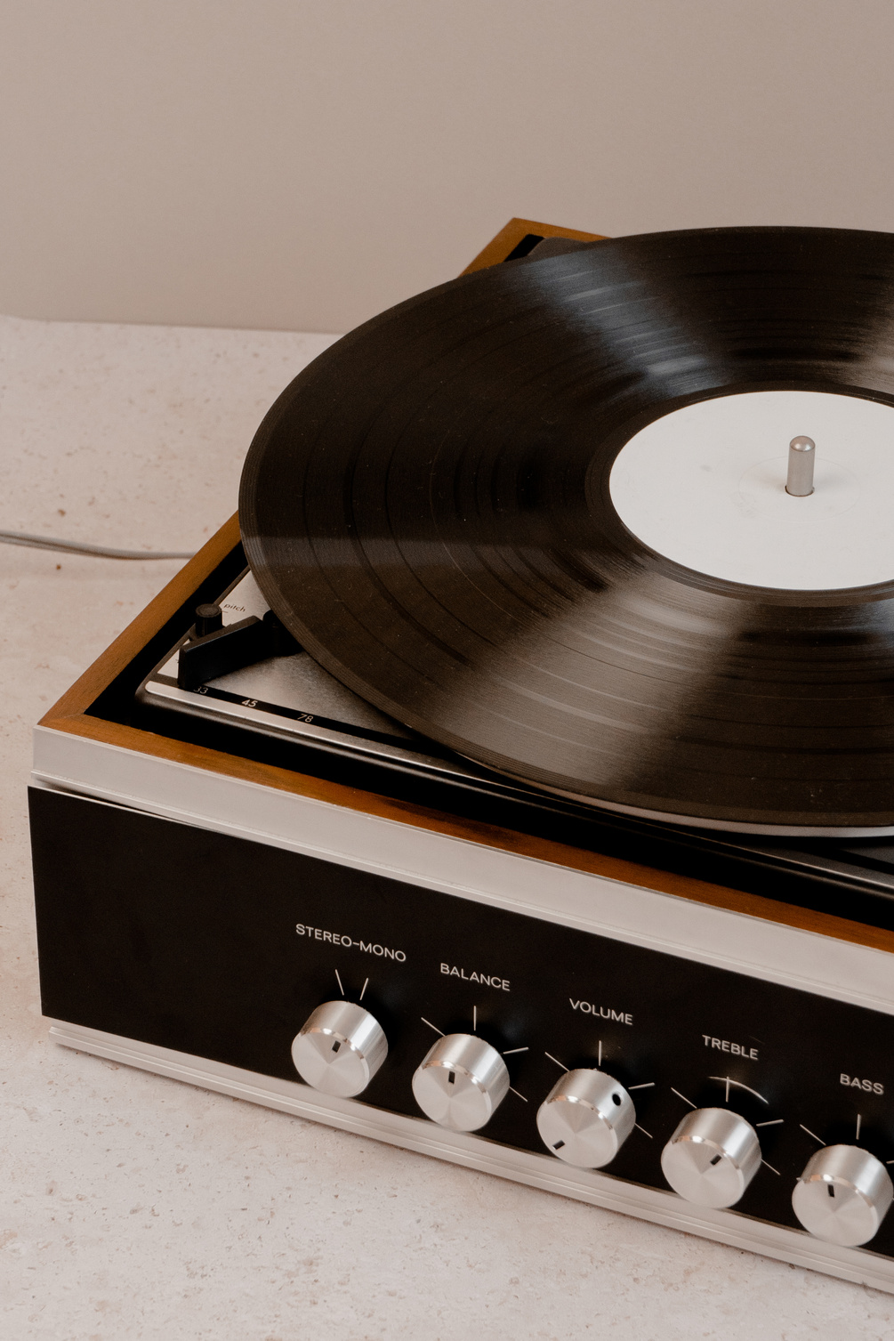 Vinyl Record and Player